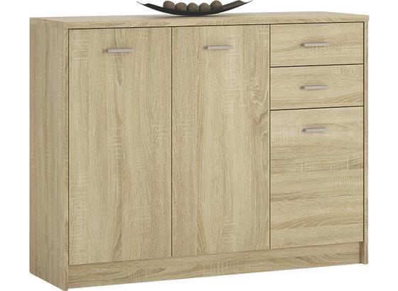 Kommode 4-You YUK05 B:109cm Sonoma Eiche Dekor - Sonoma Eiche, MODERN, Holzwerkstoff (109,1/85,4/35,2cm) Kommode 4-You YUK05 B:109cm Sonoma Eiche Dekor - Sonoma Eiche, MODERN, Holzwerkstoff (109,1/85,4/35,2cm)