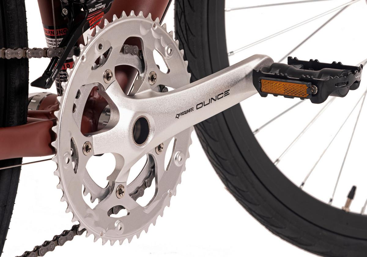 Gravelbike Rennrad 28" 307r - Braun, LIFESTYLE, Metall (25/140/60cm)