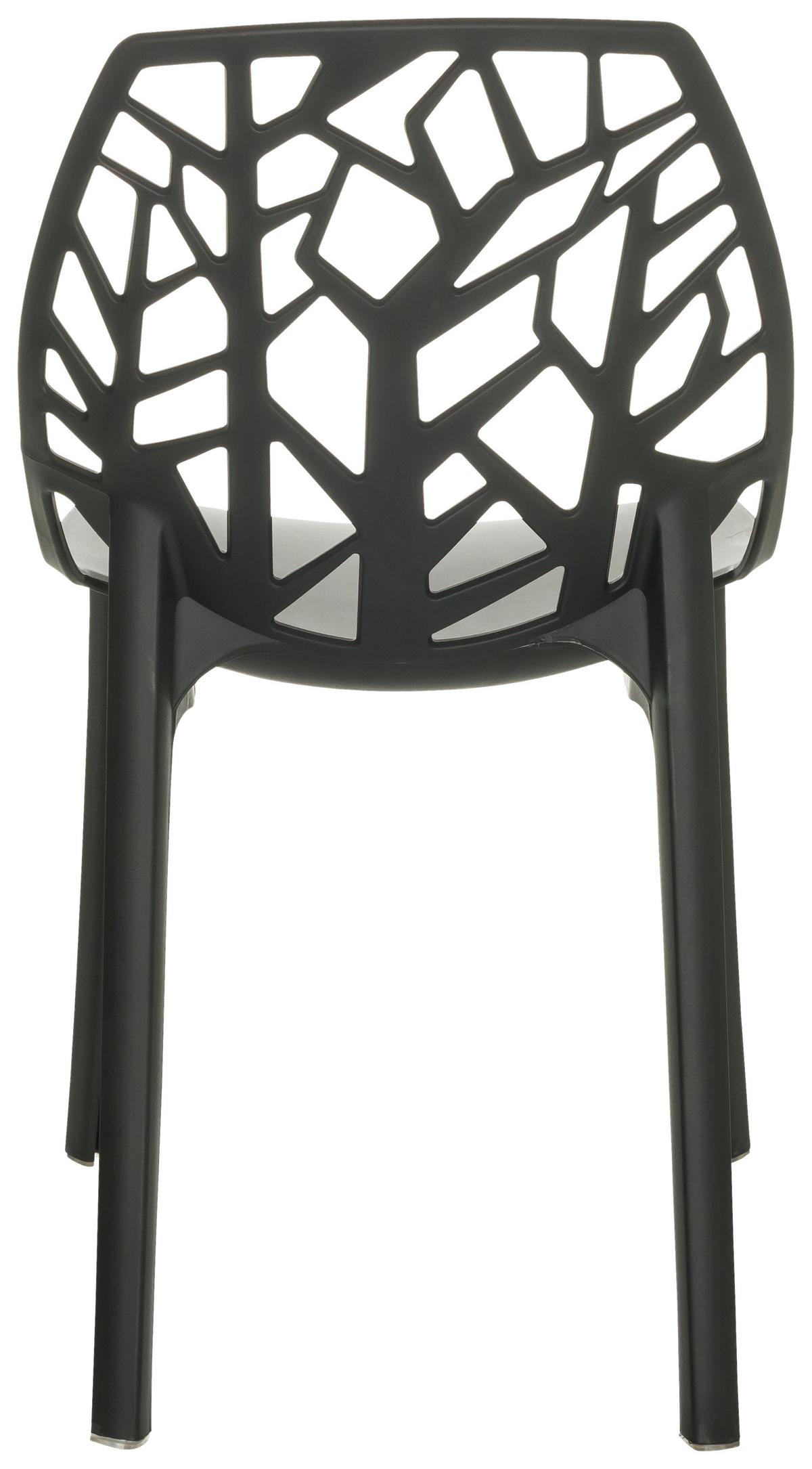 Stuhl Artifo Tri - Schwarz, Basics, Kunststoff (47/80/56cm) - MID.YOU