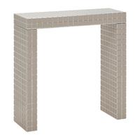 KONZOLA LUISA -TREND- - kašmírová, Modern, kompozitné drevo (80/28/80cm) - Mömax