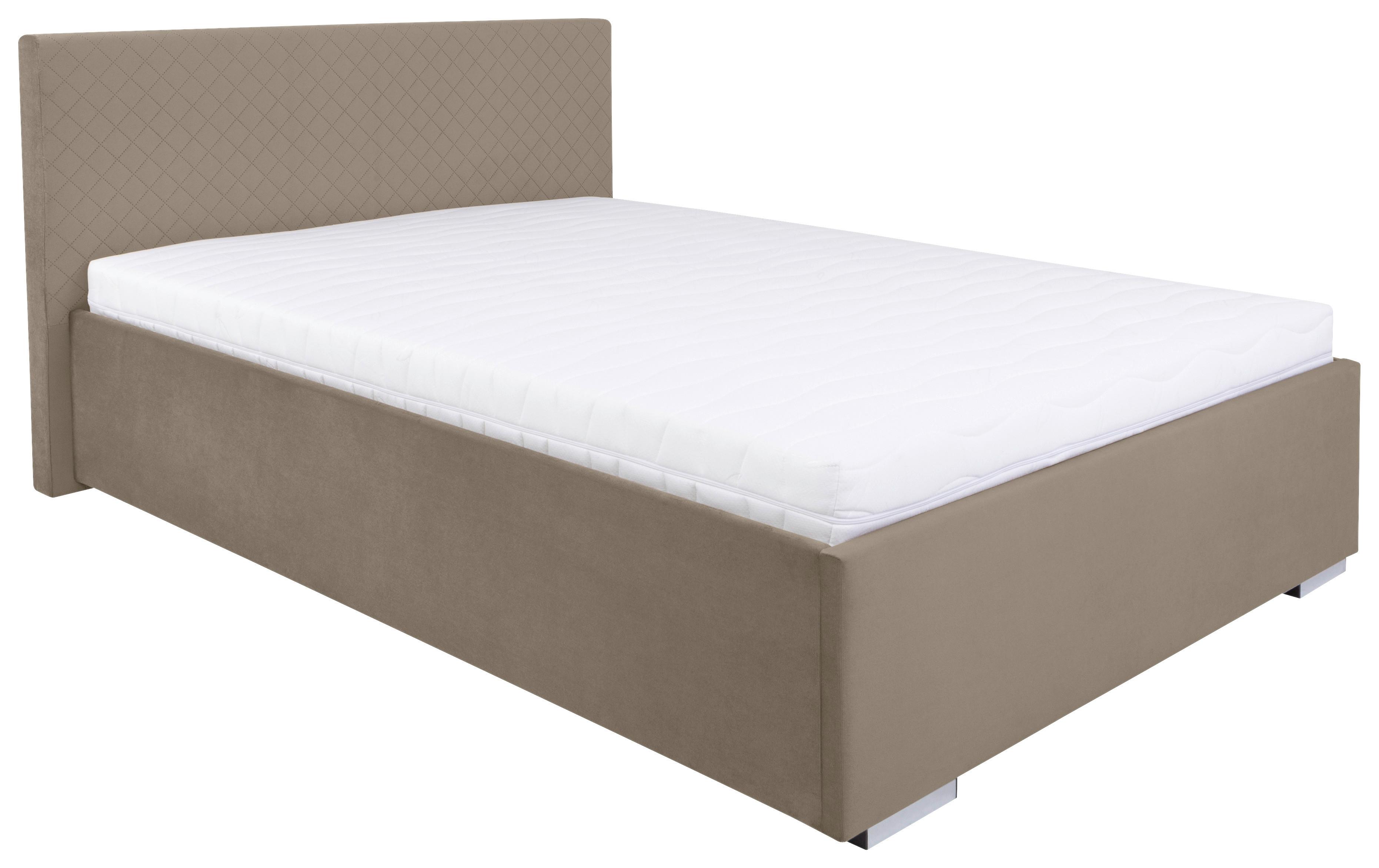 Polsterbett Mit Bettkasten 160x200 Cm Syntia