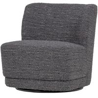 SESSEL Atty Grau B: 74cm - Schwarz/Grau, MODERN, Textil (74/75/65cm) - Livetastic