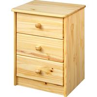 Kommode Naturfarben B: 43cm - Naturfarben, Natur, Holz (43/57/35cm) - Livetastic