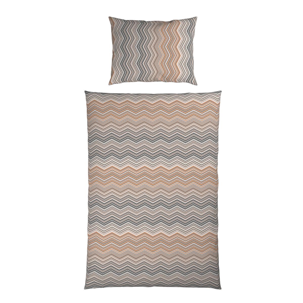 POVLEČENÍ ZICKZACK - béžová, Konvenční, textil (140/200cm) - Mömax