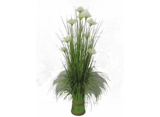 Grasbündel Alemee - Creme/Grün, Basics, Naturmaterialien/Kunststoff (120cm) - Ombra Grasbündel Alemee - Creme/Grün, Basics, Naturmaterialien/Kunststoff (120cm) - Ombra