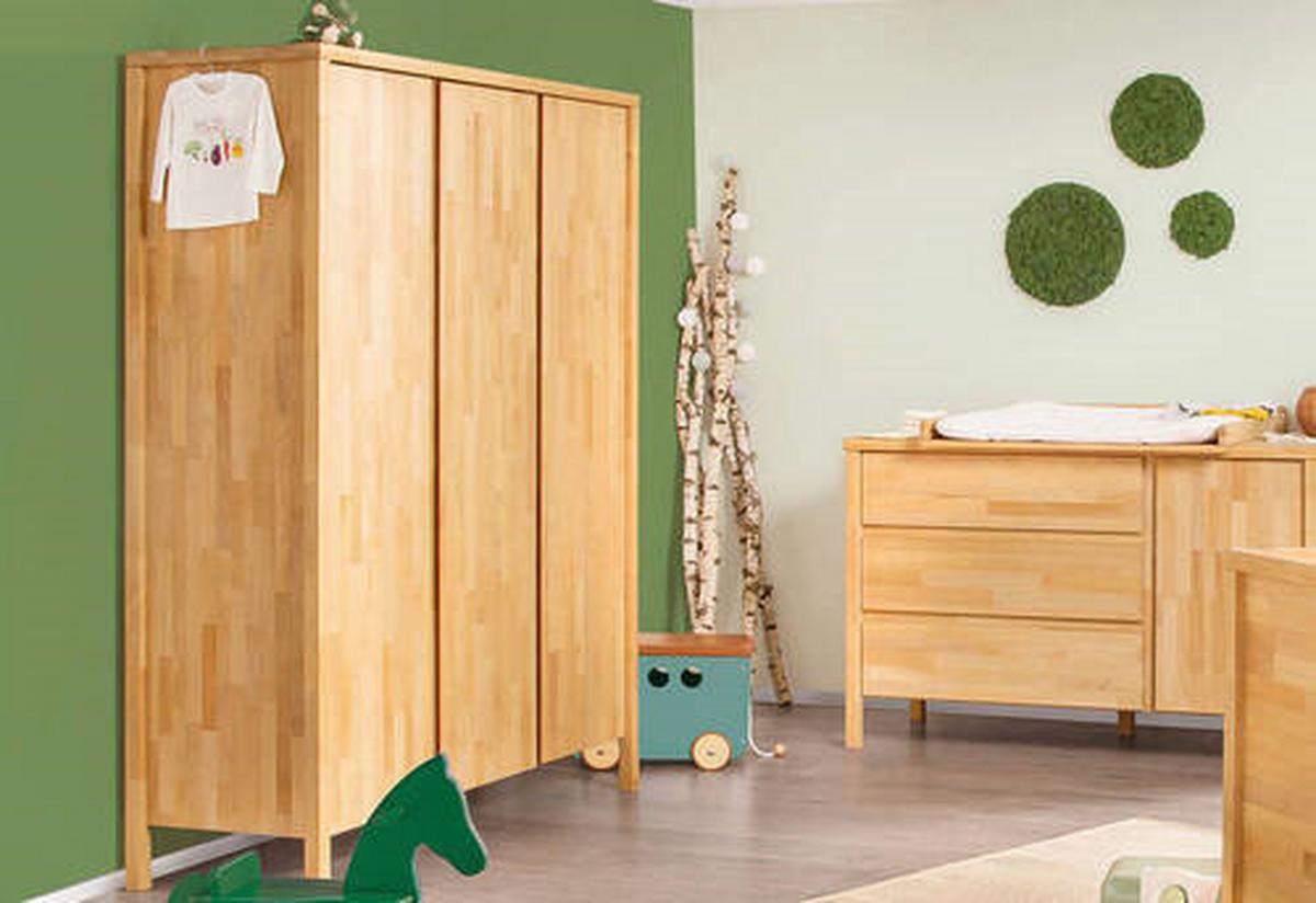 Babyzimmer 092101x Enno - Buchefarben, Natur, Holz - Pinolino