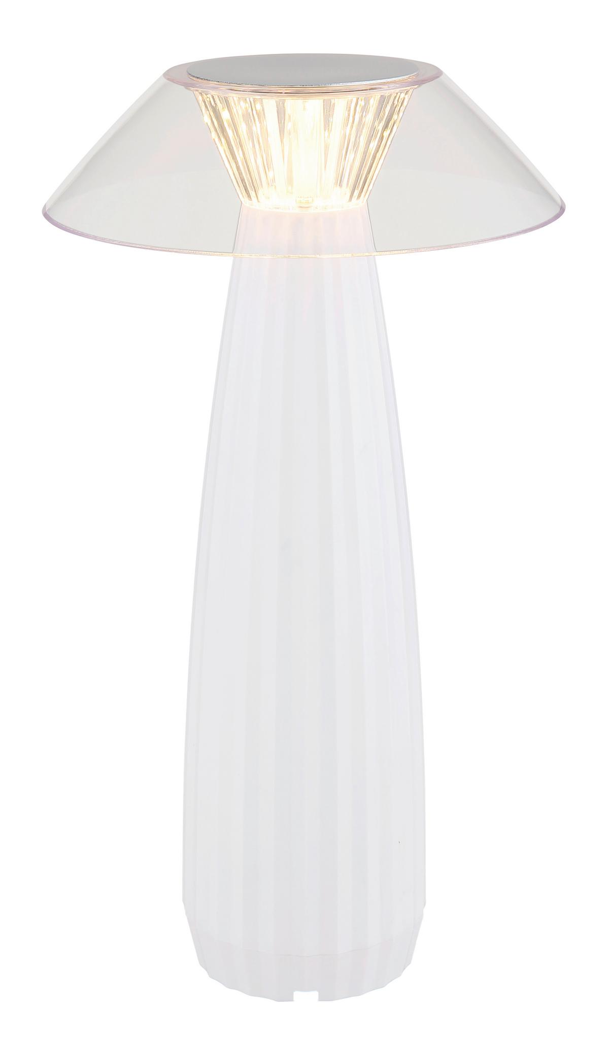 Akku-Tischleuchte 21021w - Design (15,4/28cm) - Globo