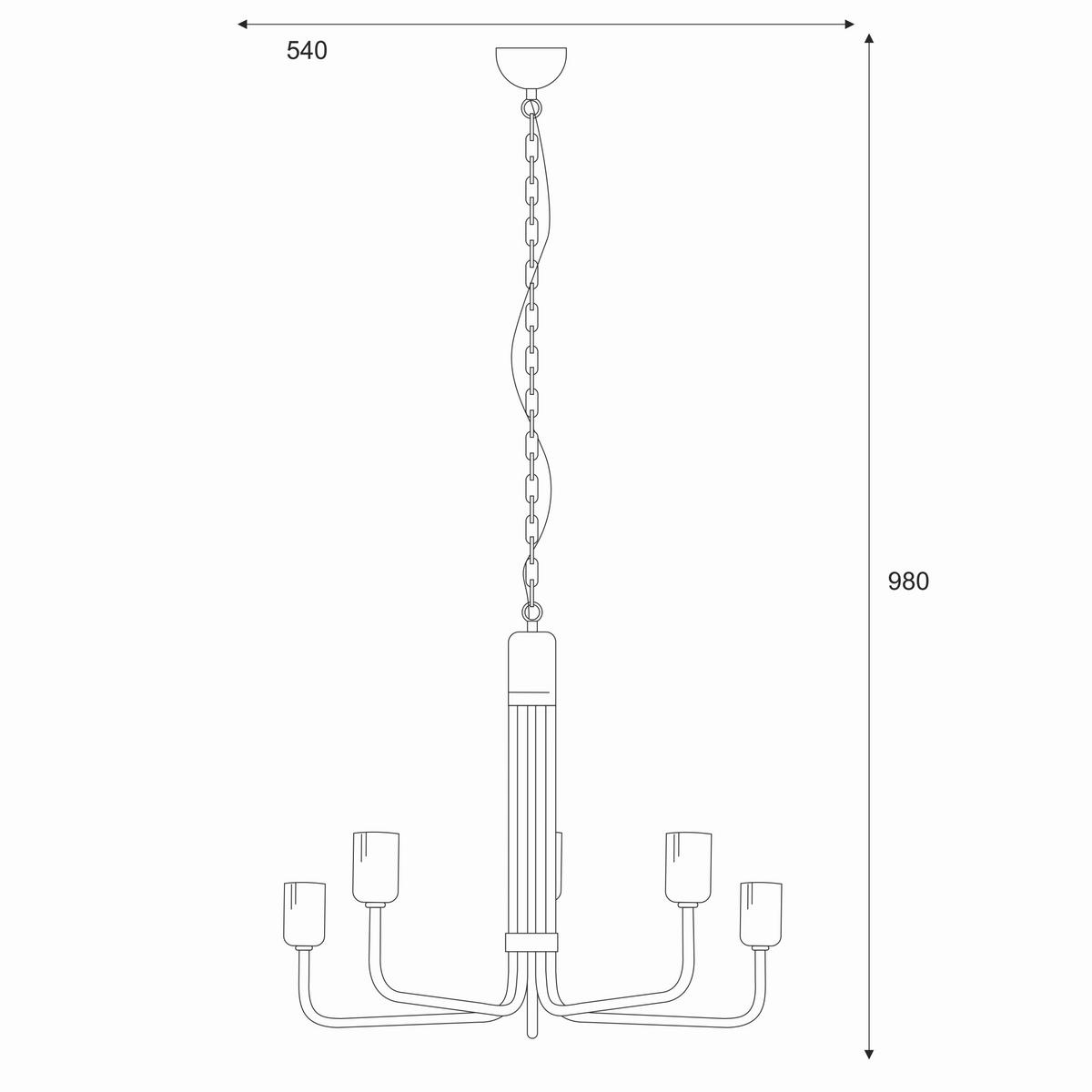 Hängeleuchte 44552 Tiffany - Schwarz Hochglanz, KONVENTIONELL, Metall (98/54/98cm)