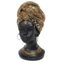 Szobor Kiana - fekete/aranyszínű, Konventionell, műanyag/fém (12/14/24cm) - James Wood