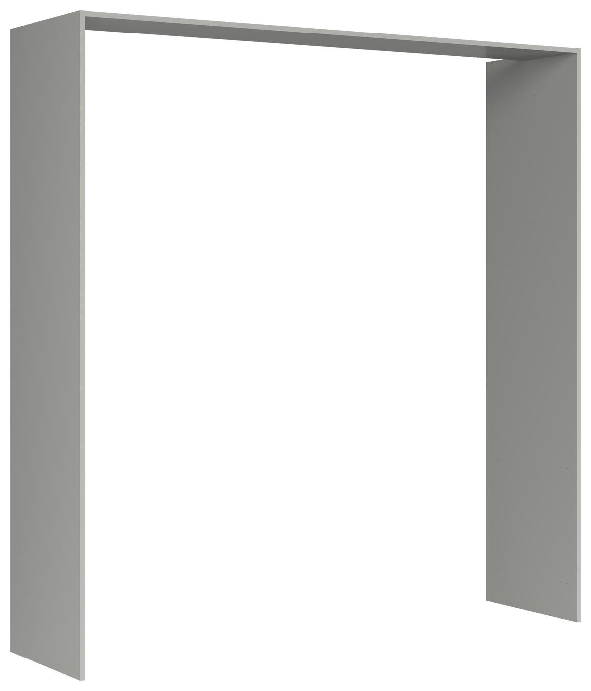 Passepartoutrahmen Paspt-214-Chg - Eiche grau, Basics, Holzwerkstoff (213,7/222,7/58,5cm) - Visiona