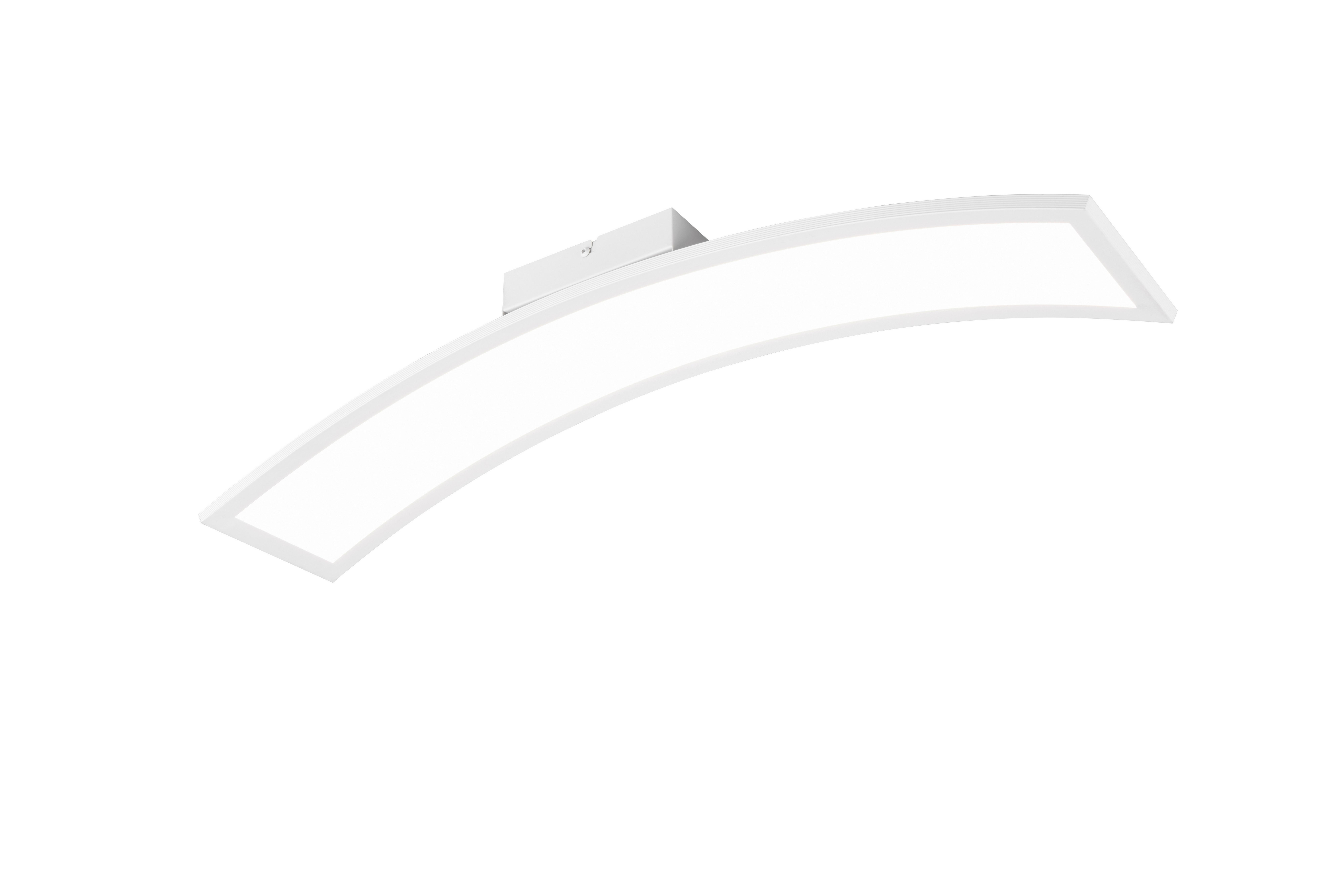 LED-Deckenleuchte 3000k, 2600lm - Weiß, MODERN, Metall (76,5/13,5/15,0cm)