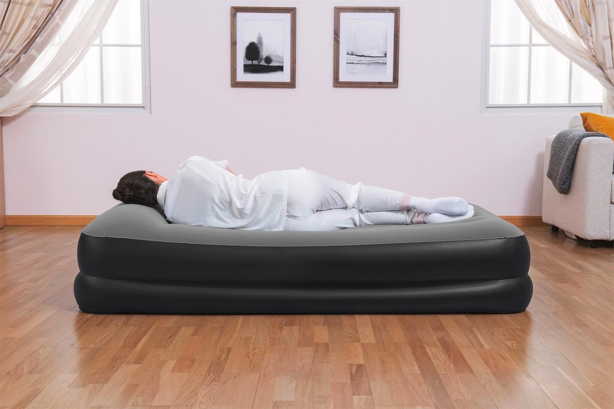 Luftmatratze Tritec Airbed Twin 191x97x46 Cm Bis 150 Kg - Schwarz/Grau, MODERN, Kunststoff (191/97/46cm) - Bestway