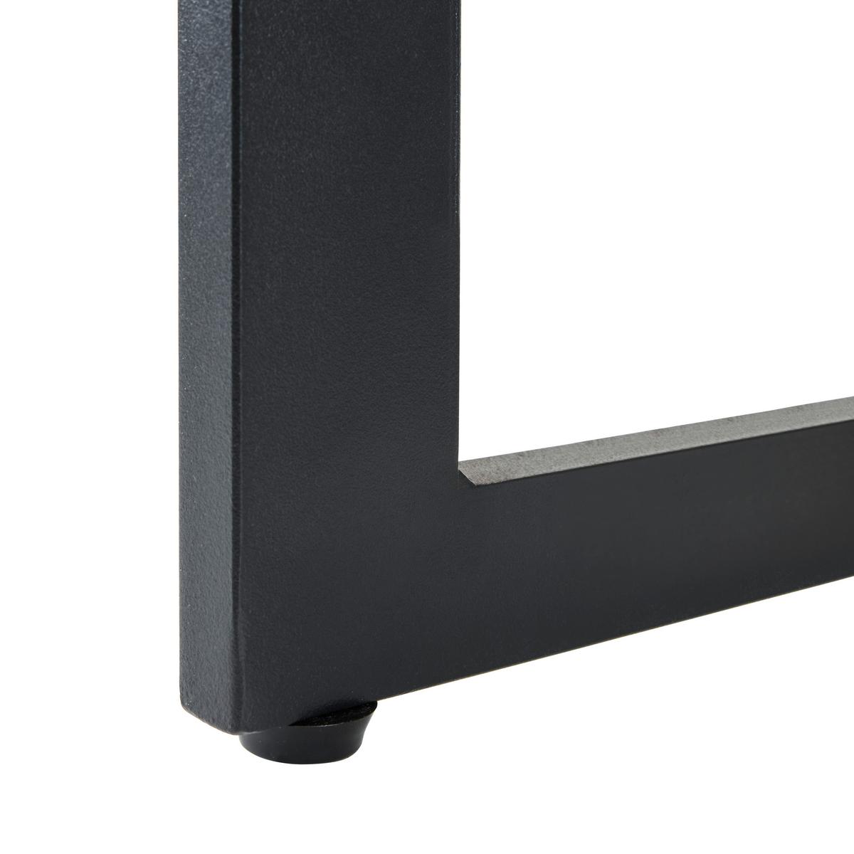 KONFERENČNÍ STOLEK RONDO - černá/dub artisan, Konvenční, kov/kompozitní dřevo (80/80/40cm) - Mömax