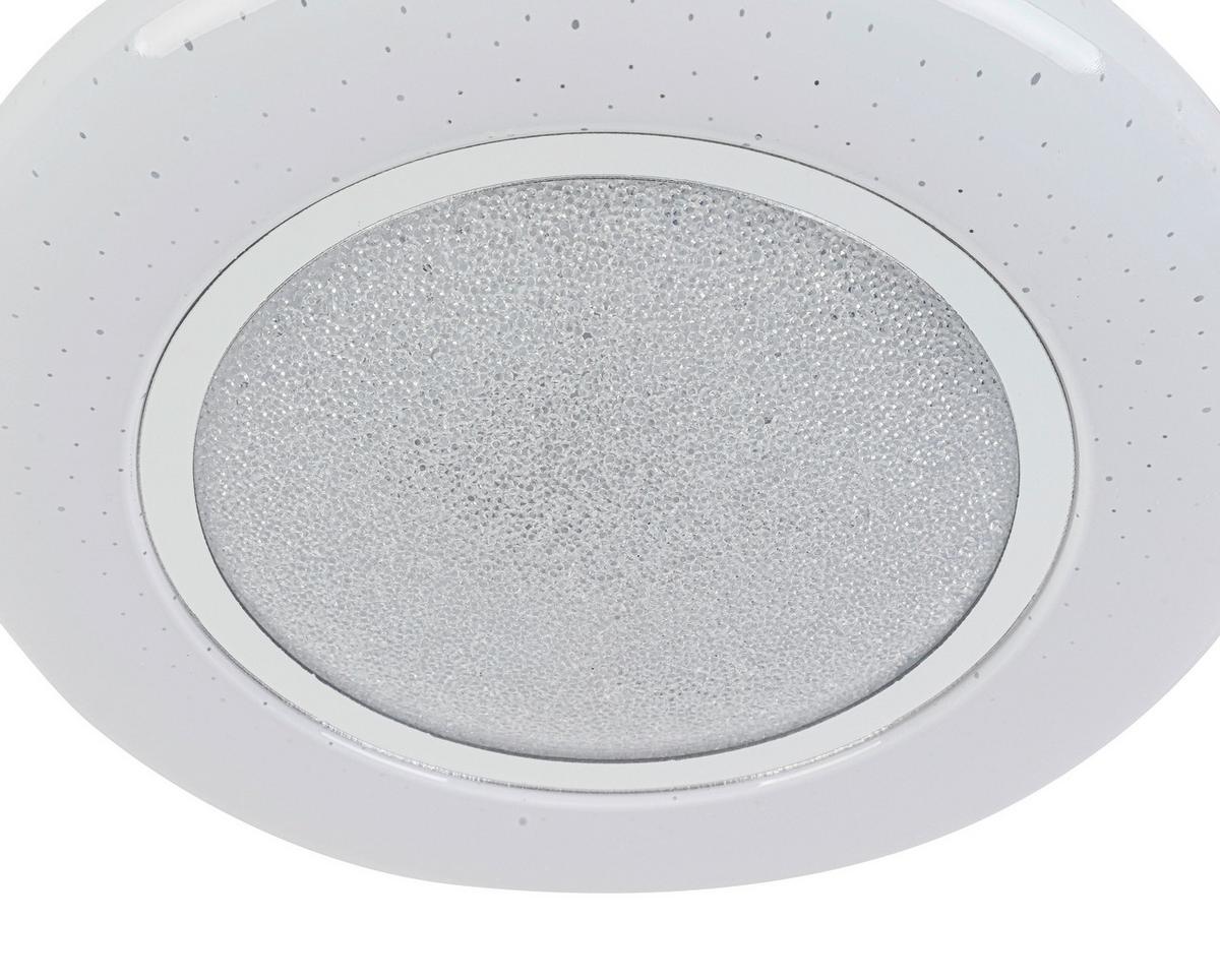 Led-deckenleuchte Elma - Chromfarben/Weiß, MODERN, Kunststoff/Metall (26/5,5cm) - Luca Bessoni