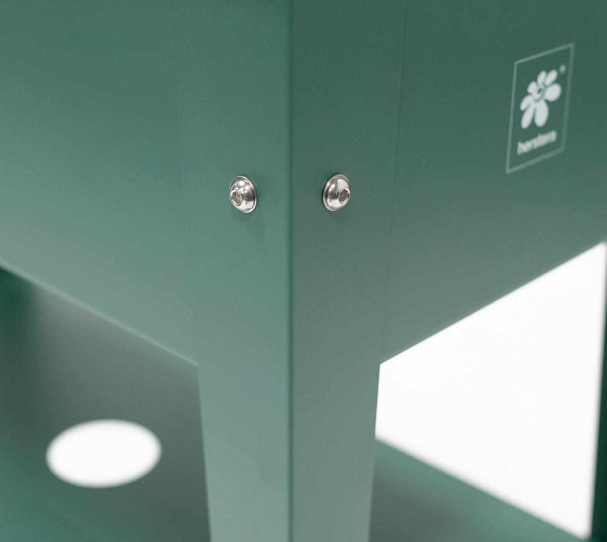 Hochbeet Kräuterfabrik Urban - Olivgrün, Basics, Metall (35/80/75cm)