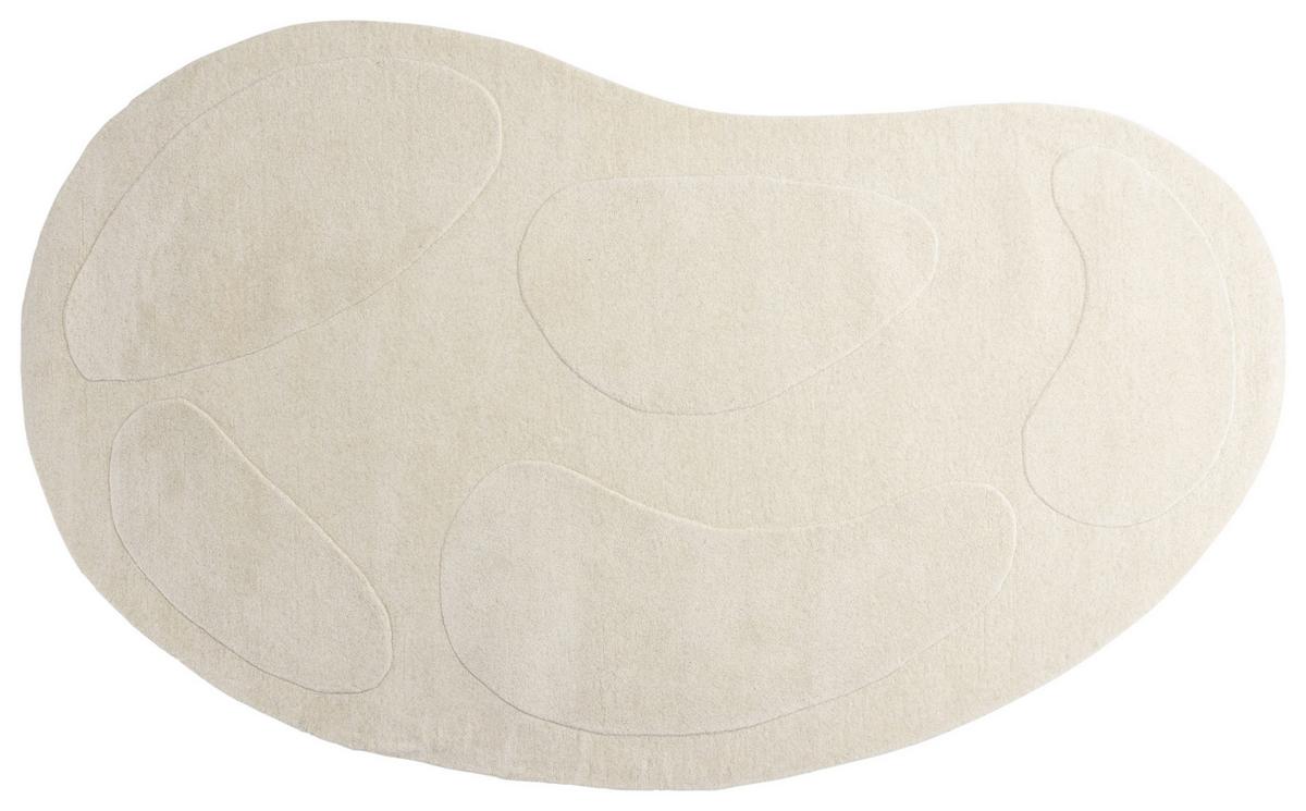 Hochflorteppich Enard - Weiß, LIFESTYLE, Textil (290/175cm) - P & B