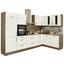 Eckküche Ip3050 - Eichefarben/Hellgrau, Basics, Holzwerkstoff (320/185cm) - Impuls Eckküche Ip3050 - Eichefarben/Hellgrau, Basics, Holzwerkstoff (320/185cm) - Impuls