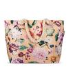 Strandtasche Fiori Gelb Goldfarben 43x60 cm - Gelb/Goldfarben, KONVENTIONELL, Textil (43/60cm)