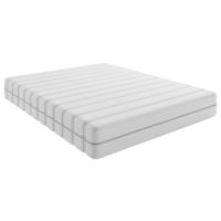 Taschenfederkernmatratze Star 180x200 cm H4 H: 24 cm - Weiß, Basics, Textil (180/200cm) - Livetastic