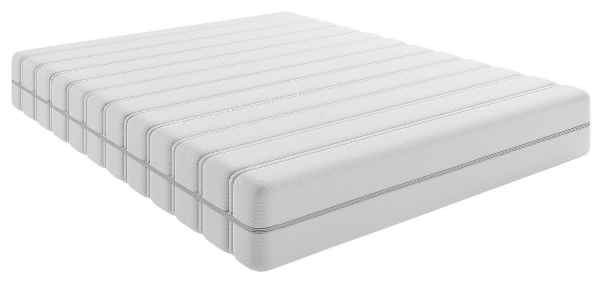 Taschenfederkernmatratze Star 140x220cm Sehr Fest - Weiß, Basics, Textil (140/220cm) - Livetastic