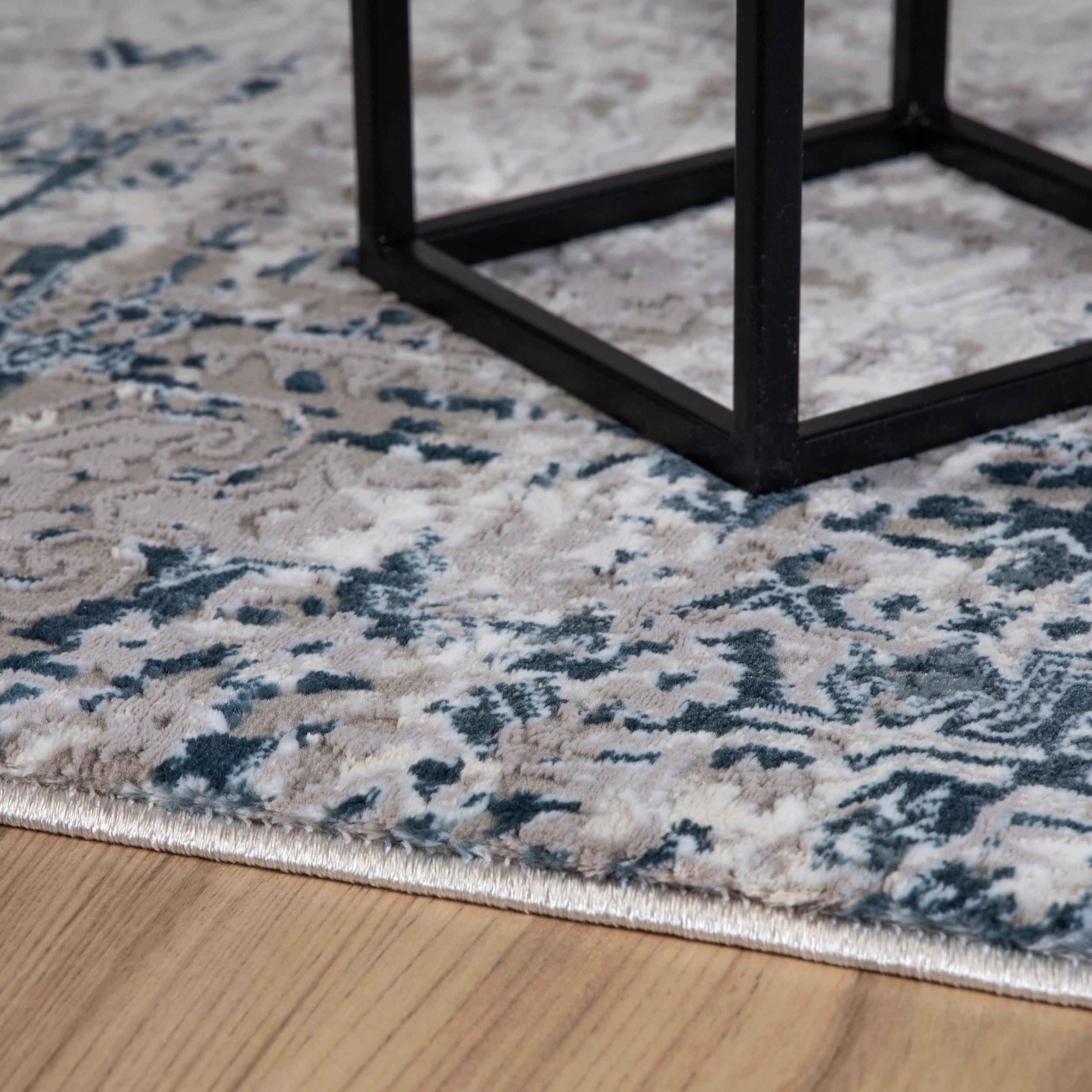 Vintage-Teppich My Phoenix - Blau/Beige, LIFESTYLE, Textil (200/290cm) - Obsession