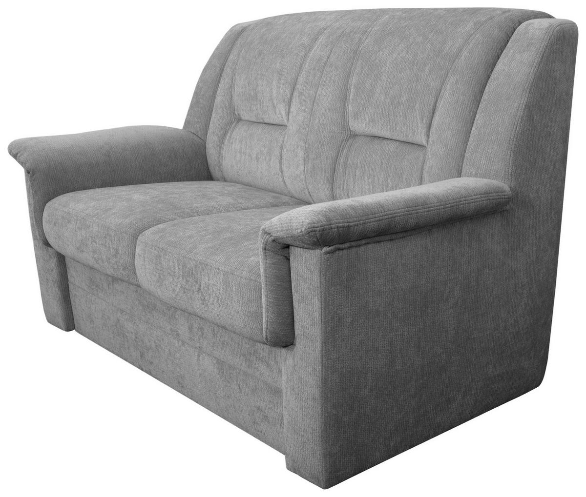 2-SITZER-SOFA Rafael, Grau B: 152 cm - Schwarz/Grau, Trend, Textil (152/95/95cm)