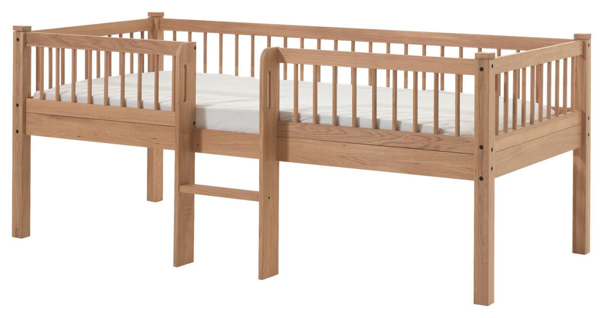 Spielbett Forrest Eichefarben 90x200cm - Eichefarben/Naturfarben, MODERN, Holz (90/200cm) - Vipack