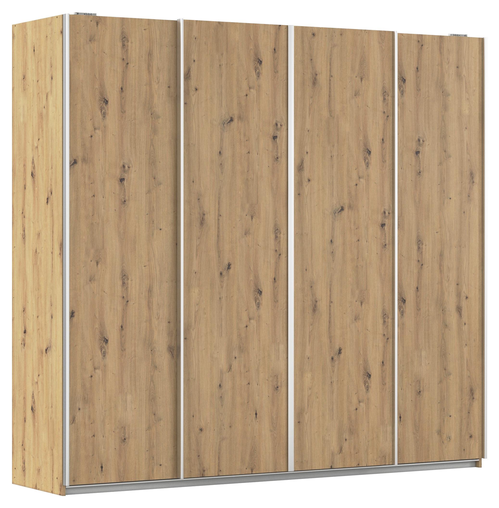 Schwebetürenschrank Altera Eiche Artisan Dekor - Eiche Artisan, MODERN, Holzwerkstoff (226/211/62cm) - Rauch Möbel
