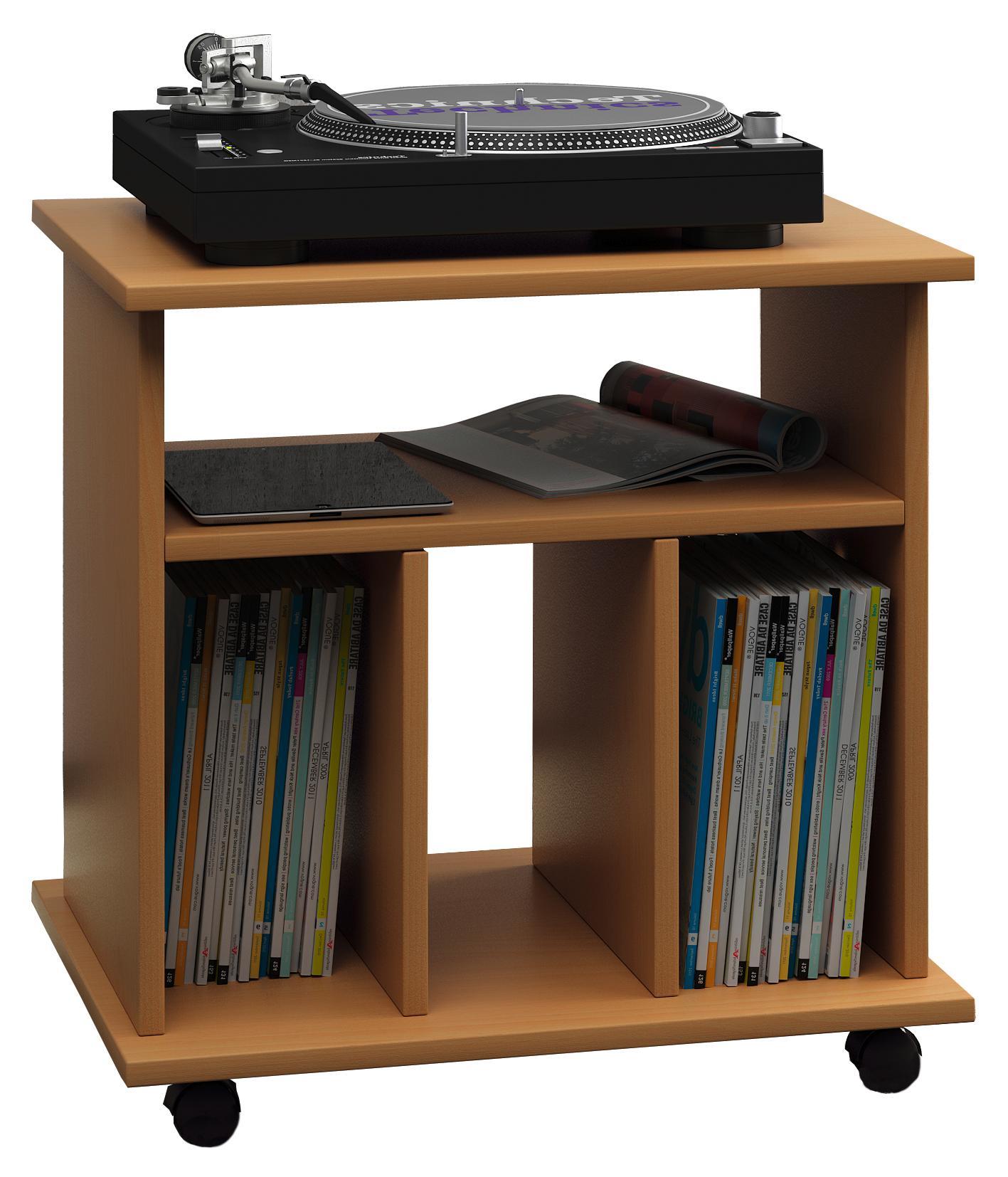 CD-regal Retal B: 60 cm - Buchefarben, Basics, Holzwerkstoff (60/59/45cm)