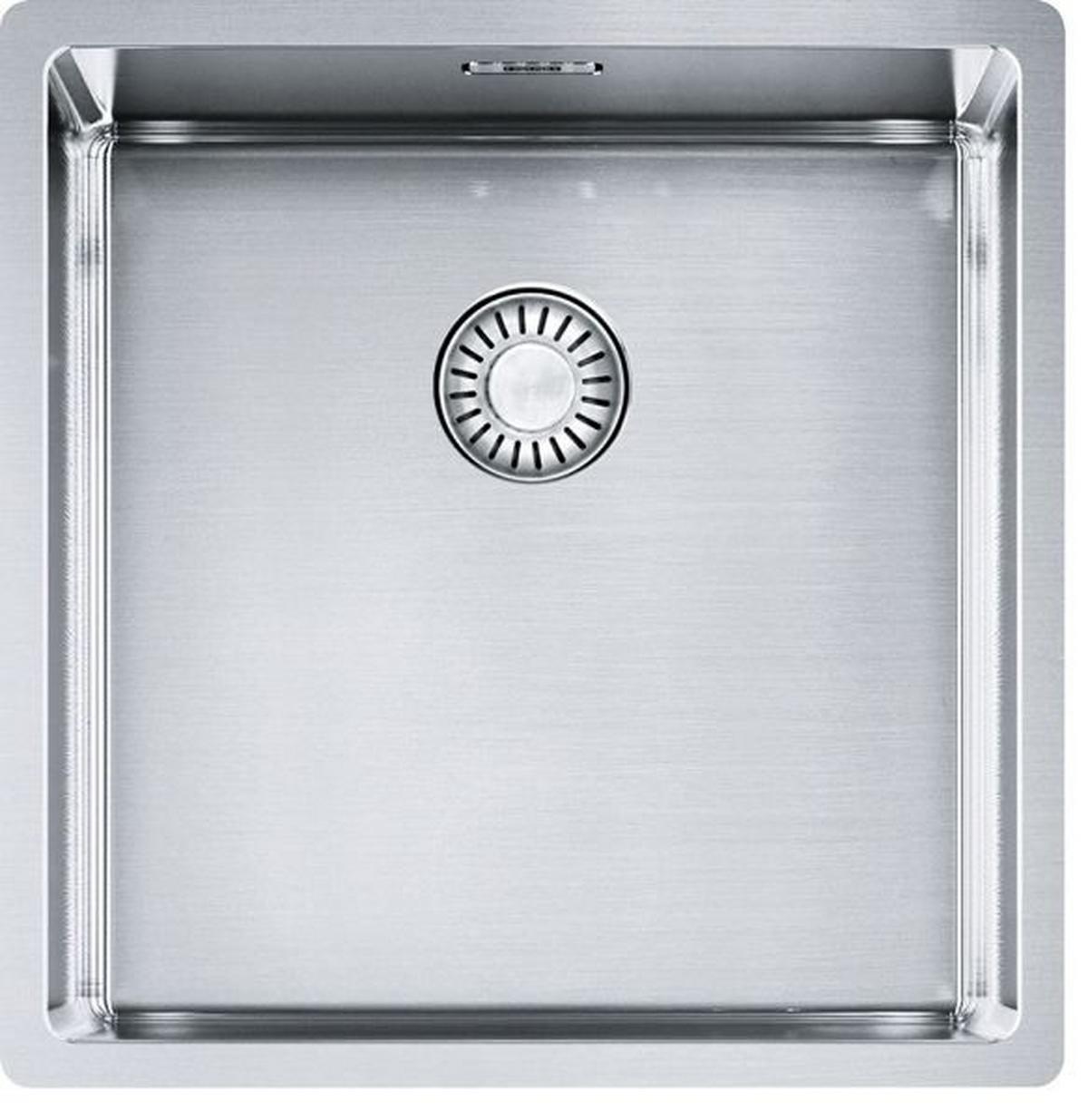 Spüle Bxx 210-40 Edelstahl Bxt: 44x45 cm - MODERN, Metall (44/45cm)