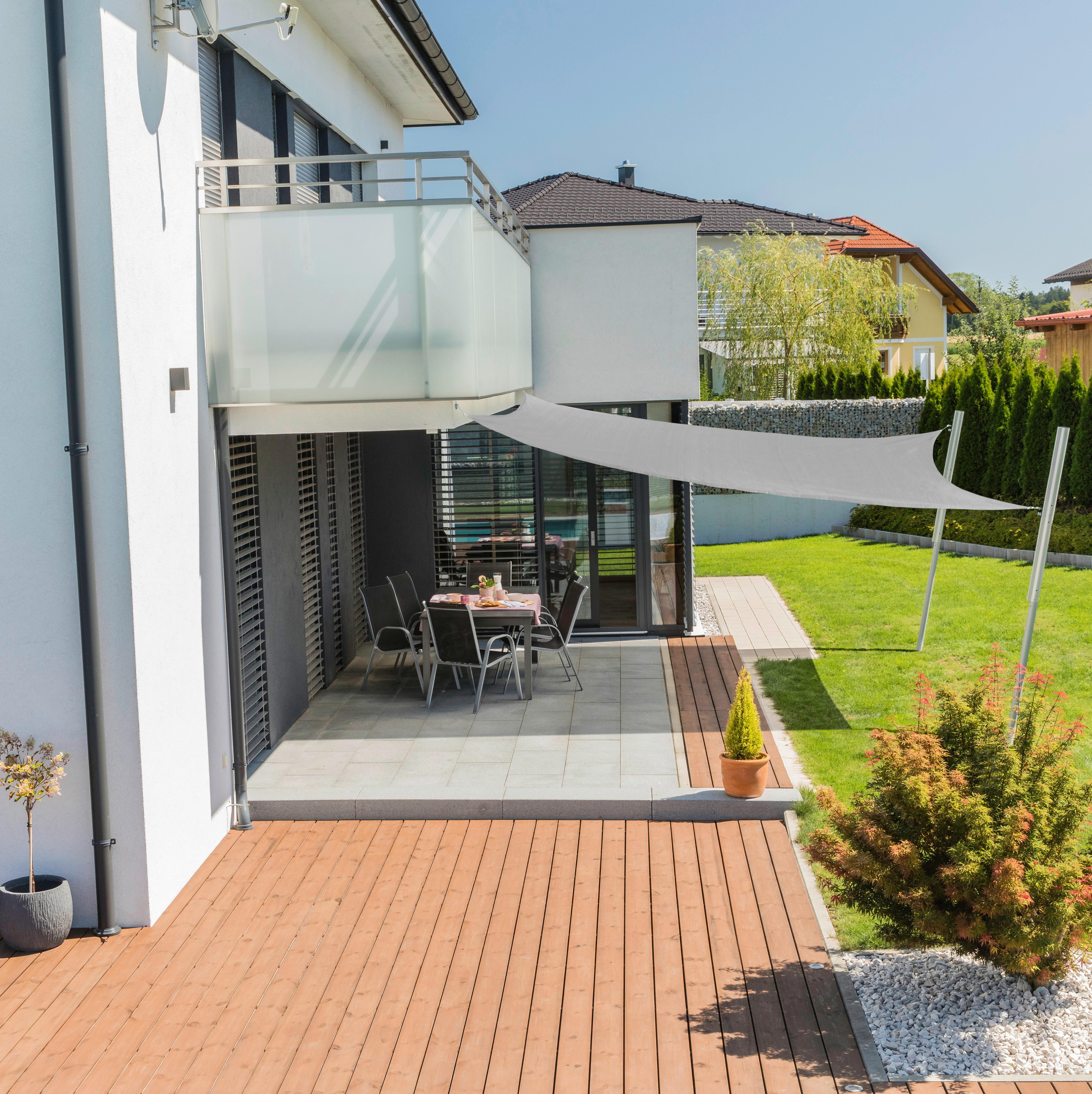 Sonnensegel Quadrat 4x4 m