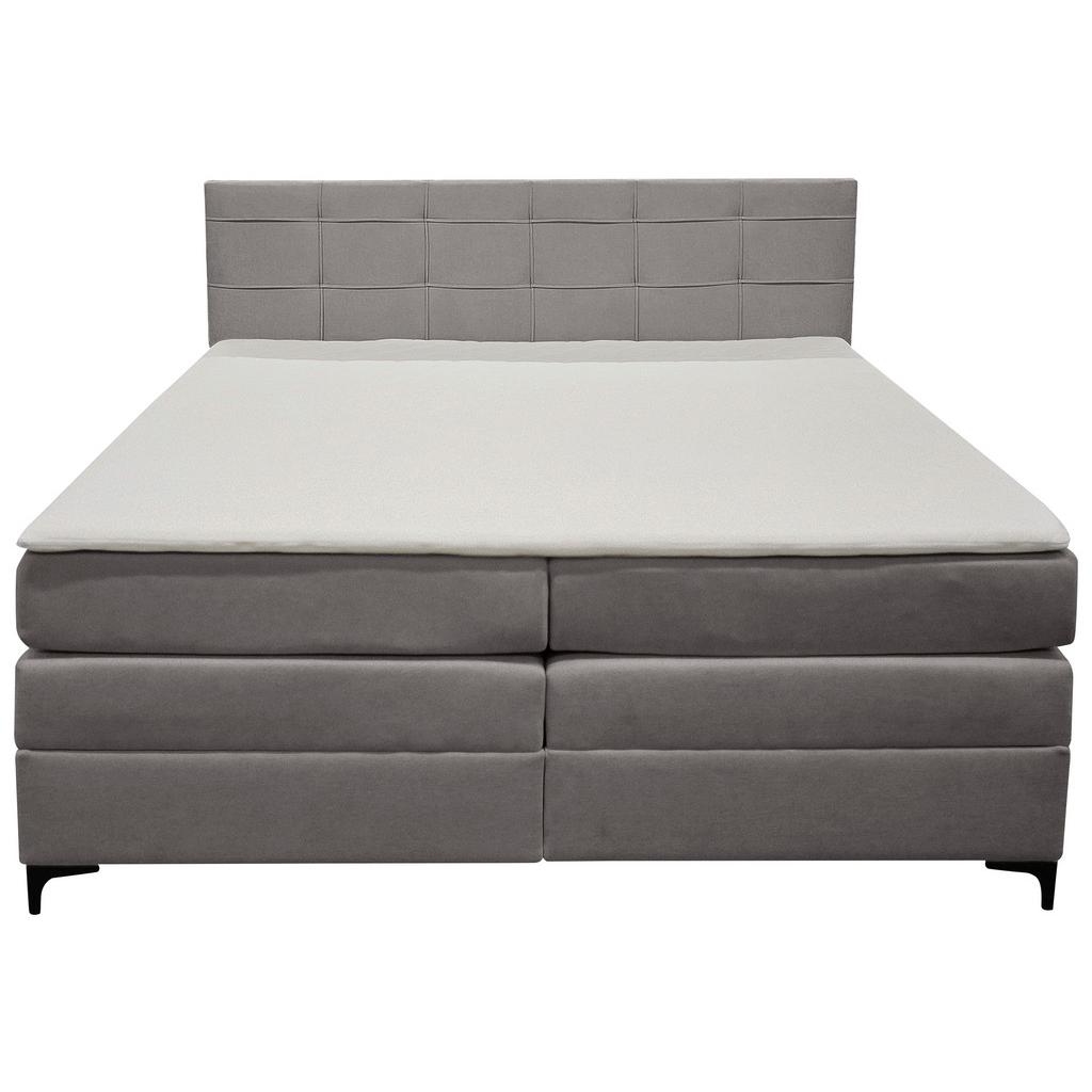Boxspringbett Mitto Grau 180x200 Cm