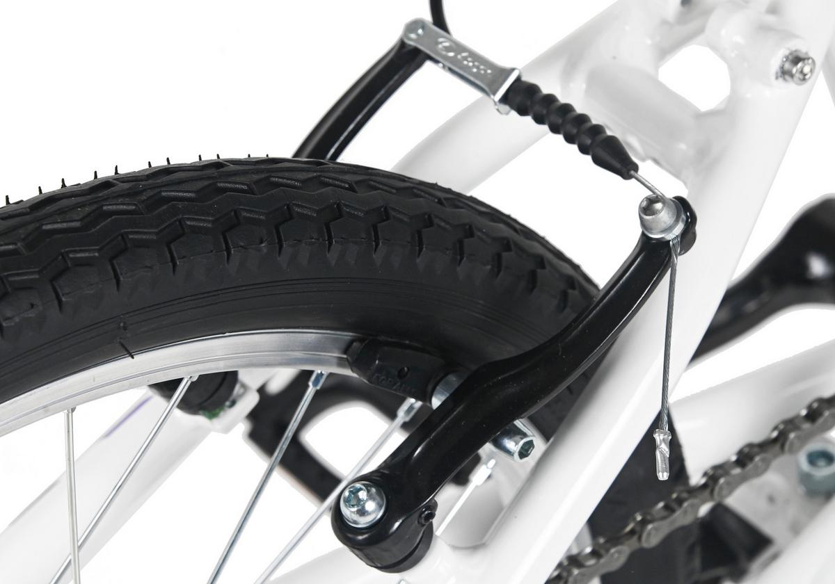 Kinderfahrrad 20 '' Weiß - Weiß, Basics, Metall (25/140/60cm)