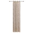 Vorhang mit Band Betty 140x245 cm Taupe - Taupe, ROMANTIK / LANDHAUS, Textil (140/245cm) - James Wood