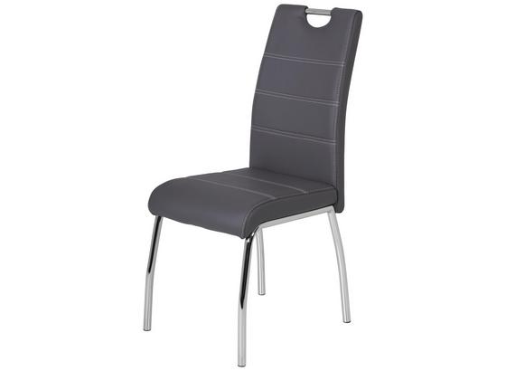 Stolička Susi - sivá/biela, Moderný, kov/plast (44/98/61cm) Stolička Susi - sivá/biela, Moderný, kov/plast (44/98/61cm)