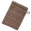 Waschlappen Liliane Taupe Baumwolle mit Schlaufe - Taupe, KONVENTIONELL, Textil (16/21cm) - Ondega