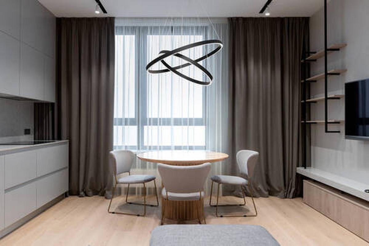 Pendelleuchte Rim - Schwarz, Trend, Metall (80/120cm) - MAYTONI