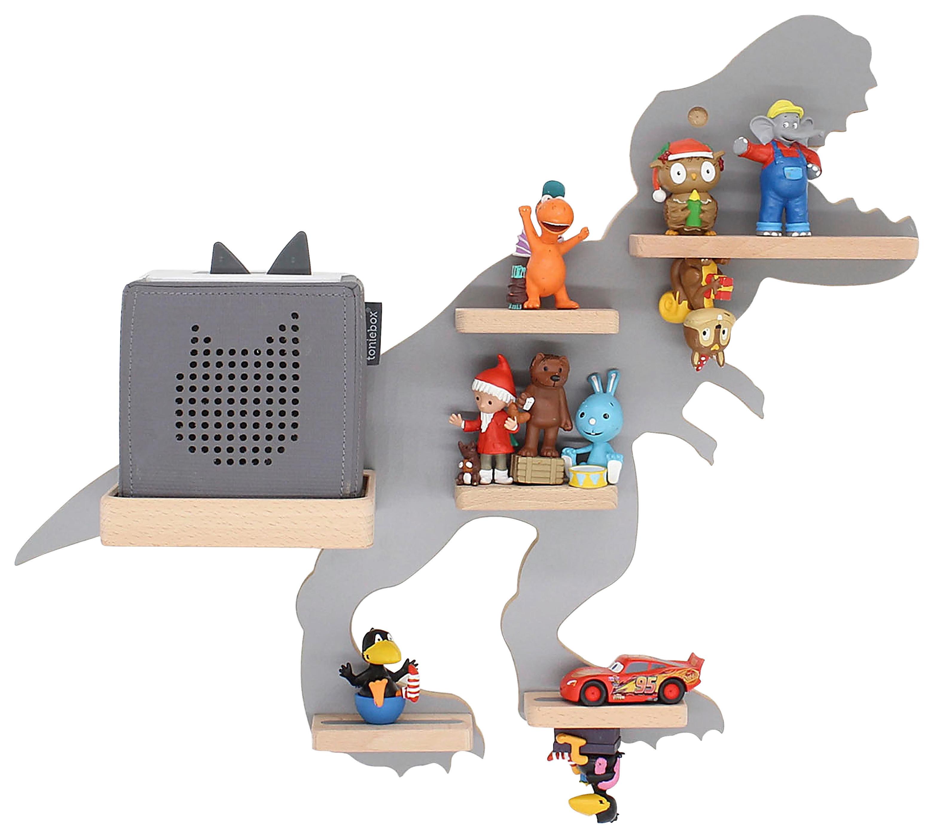 Kinderregal Boarti Grau B: 52 cm - Grau, MODERN, Holzwerkstoff (52/44/19cm) - MID.YOU