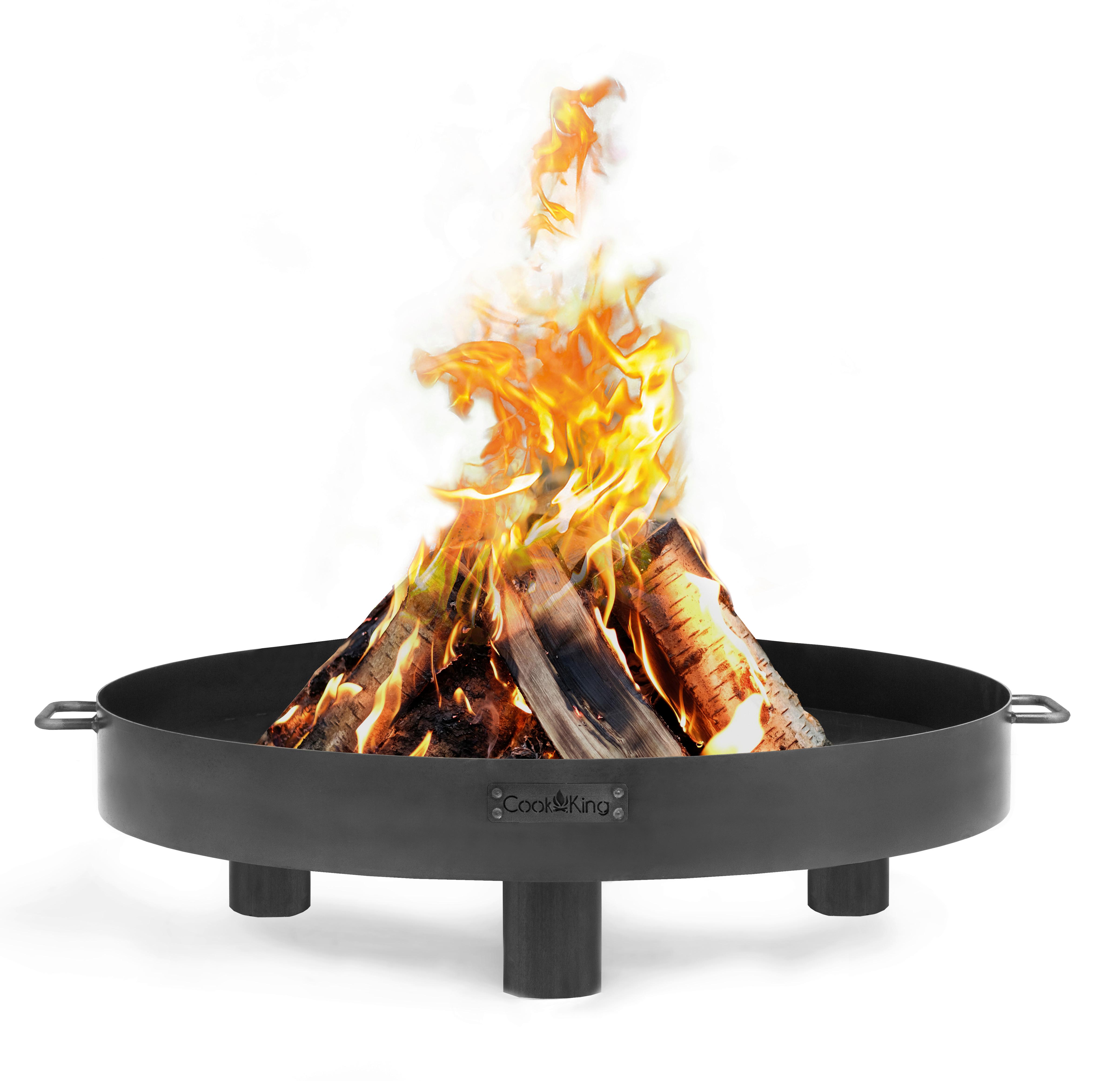 Feuerschale Feuerschale Tunis 60 - Schwarz, Basics, Metall (60/20cm)