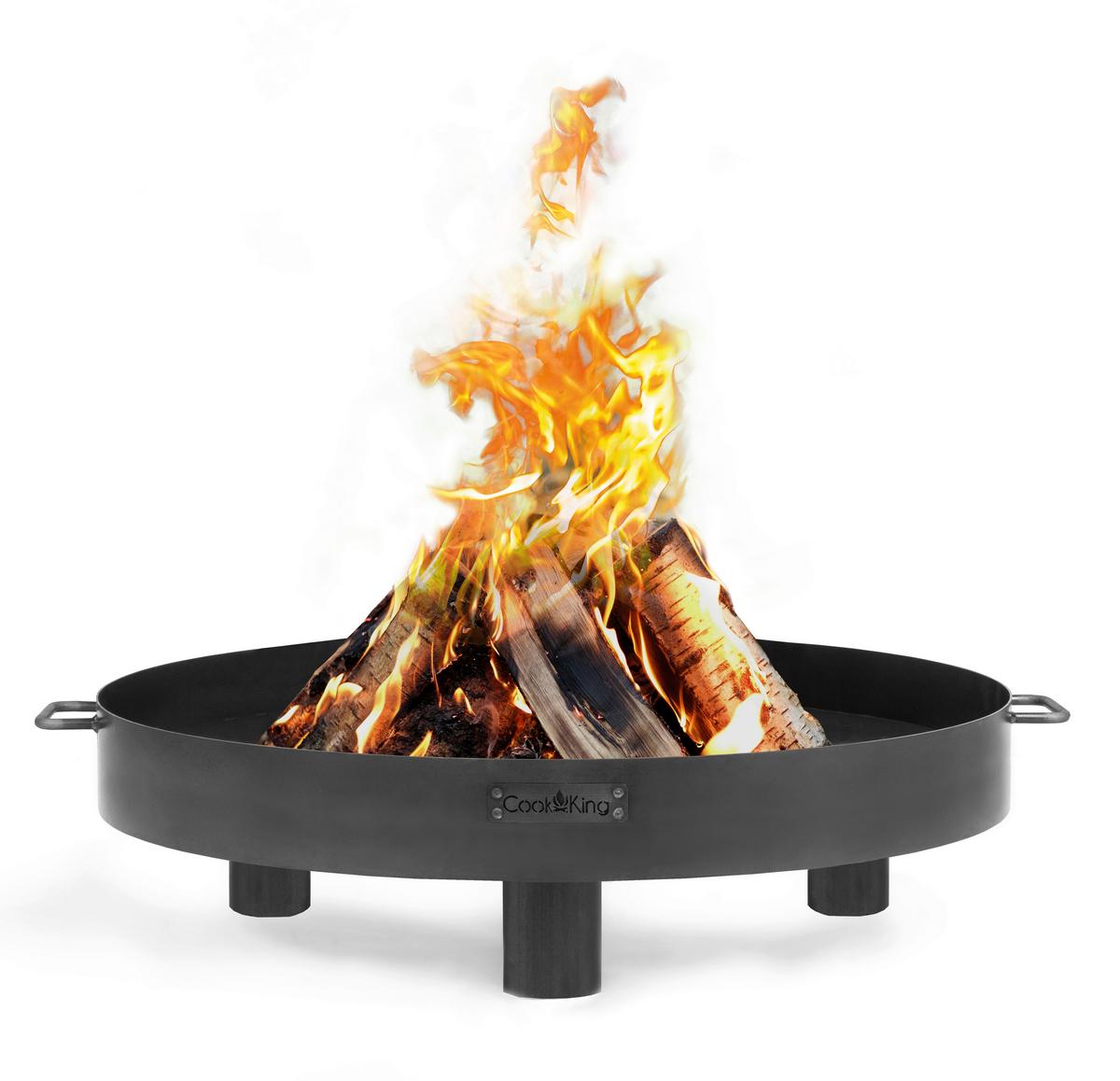 Feuerschale Feuerschale Tunis 60 - Schwarz, Basics, Metall (60/20cm)