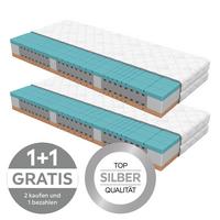 Komfortschaummatratze 90x200 cm H2 H: 24 cm - Weiß, Textil (90/200cm) - Primatex Deluxe