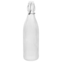 UNIVERSALFLASCHE Thea 500 ml - Klar/Schwarz Hochglanz, KONVENTIONELL, Glas/Kunststoff (7/26,5cm) - Luca Bessoni
