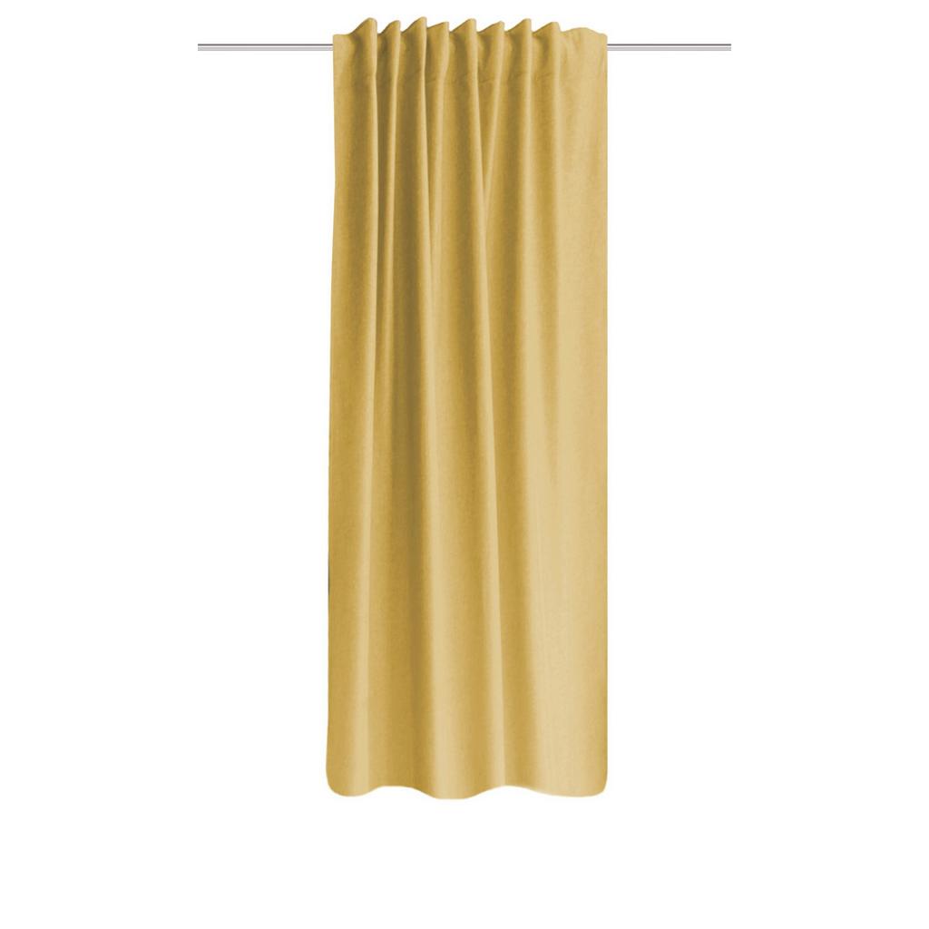 WÄRMESCHUTZVORHANG Eskimo Gelb B: 135 cm