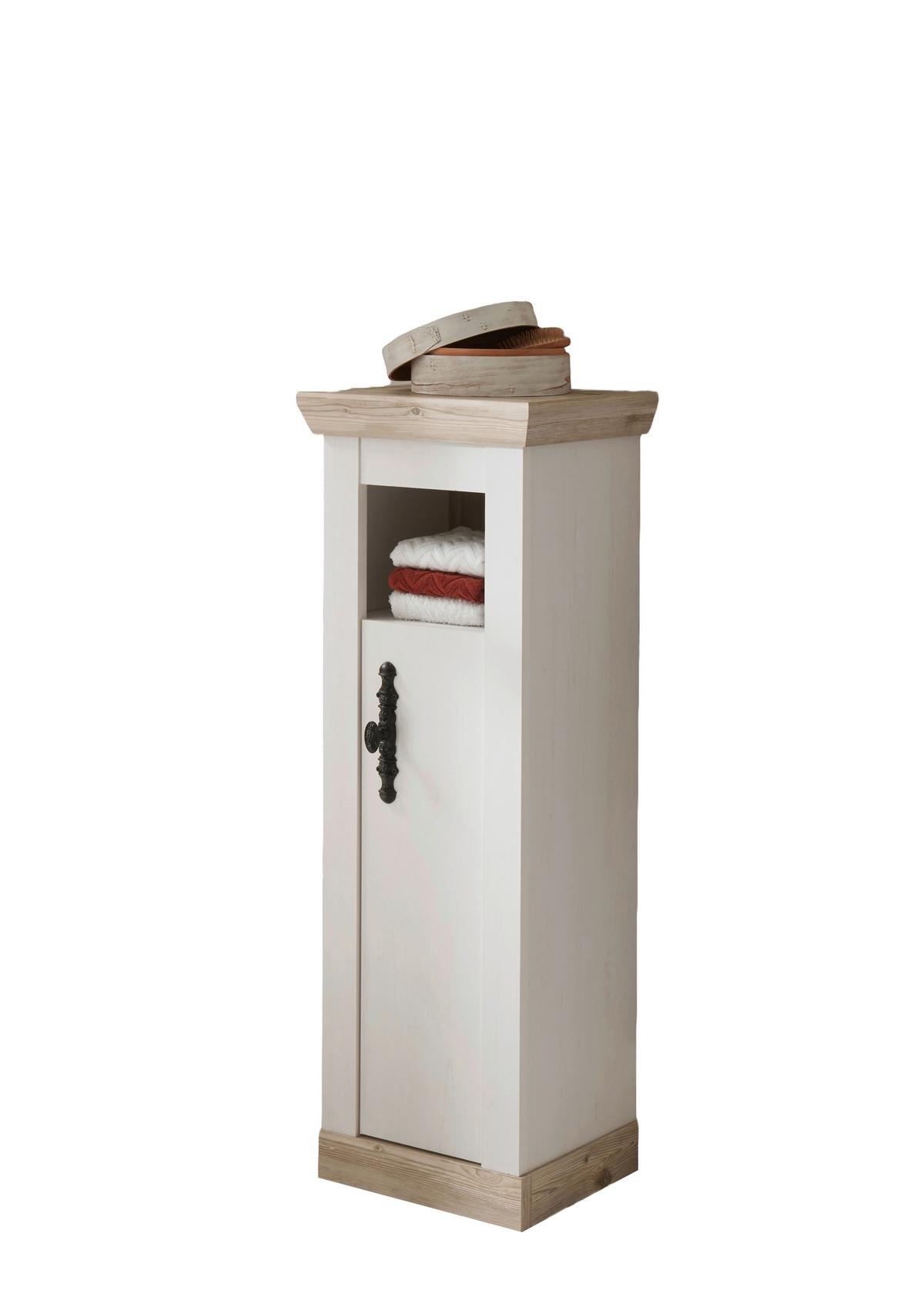 Midischrank Florenz Pinienfarben B: 42cm - Pinienfarben, Design, Holzwerkstoff (42/120/35cm) - MID.YOU