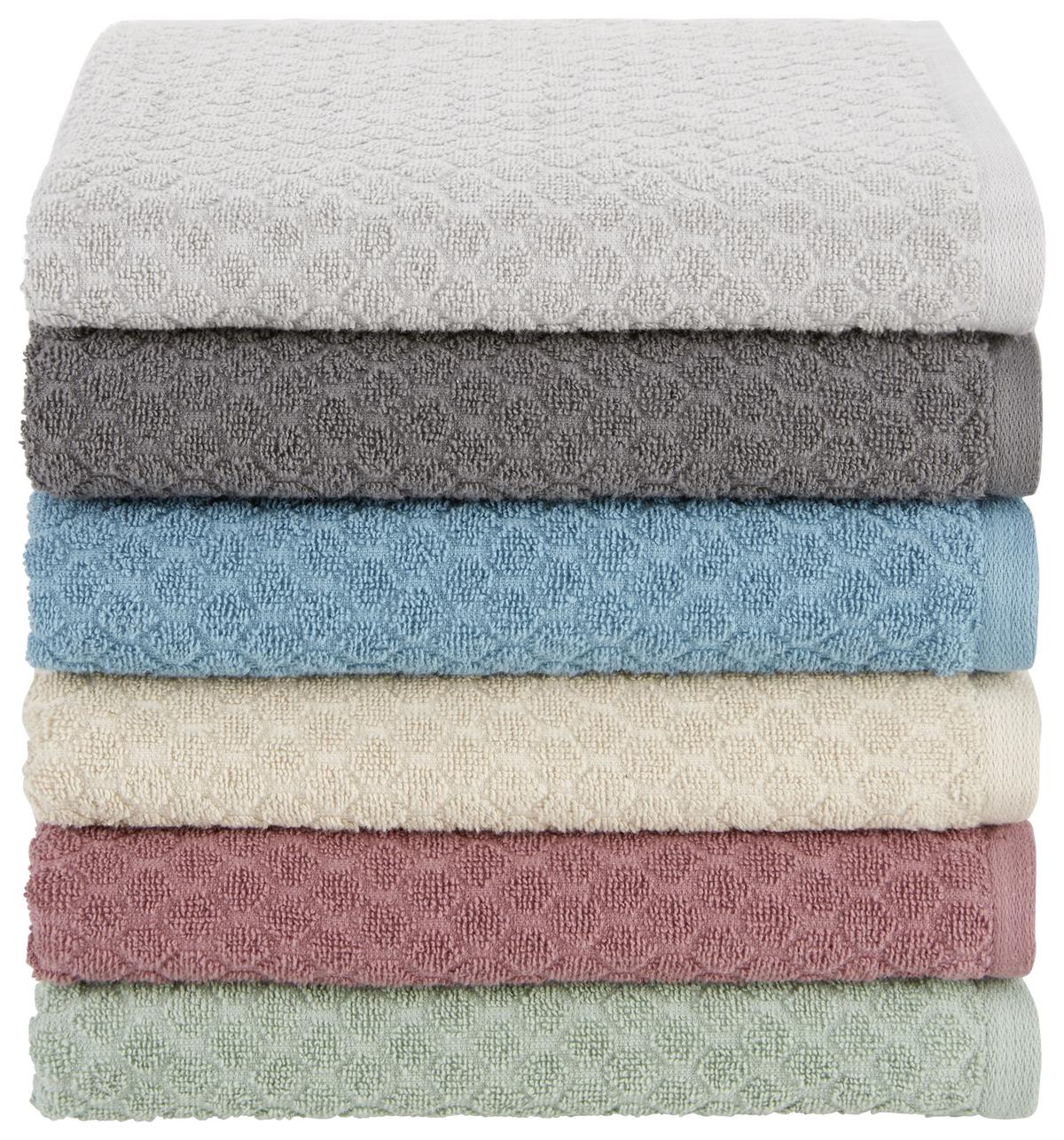 Fürdőlepedő Elena - mentazöld, Modern, textil (70/140cm) - Luca Bessoni