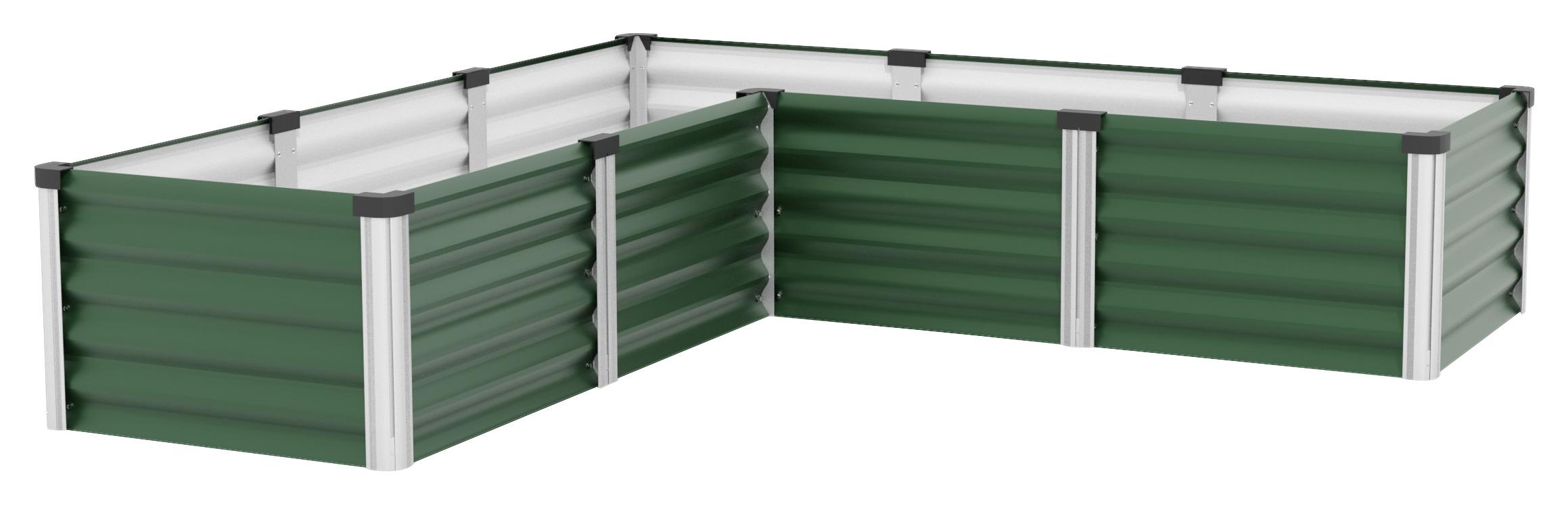 Schlichtes Hochbeet