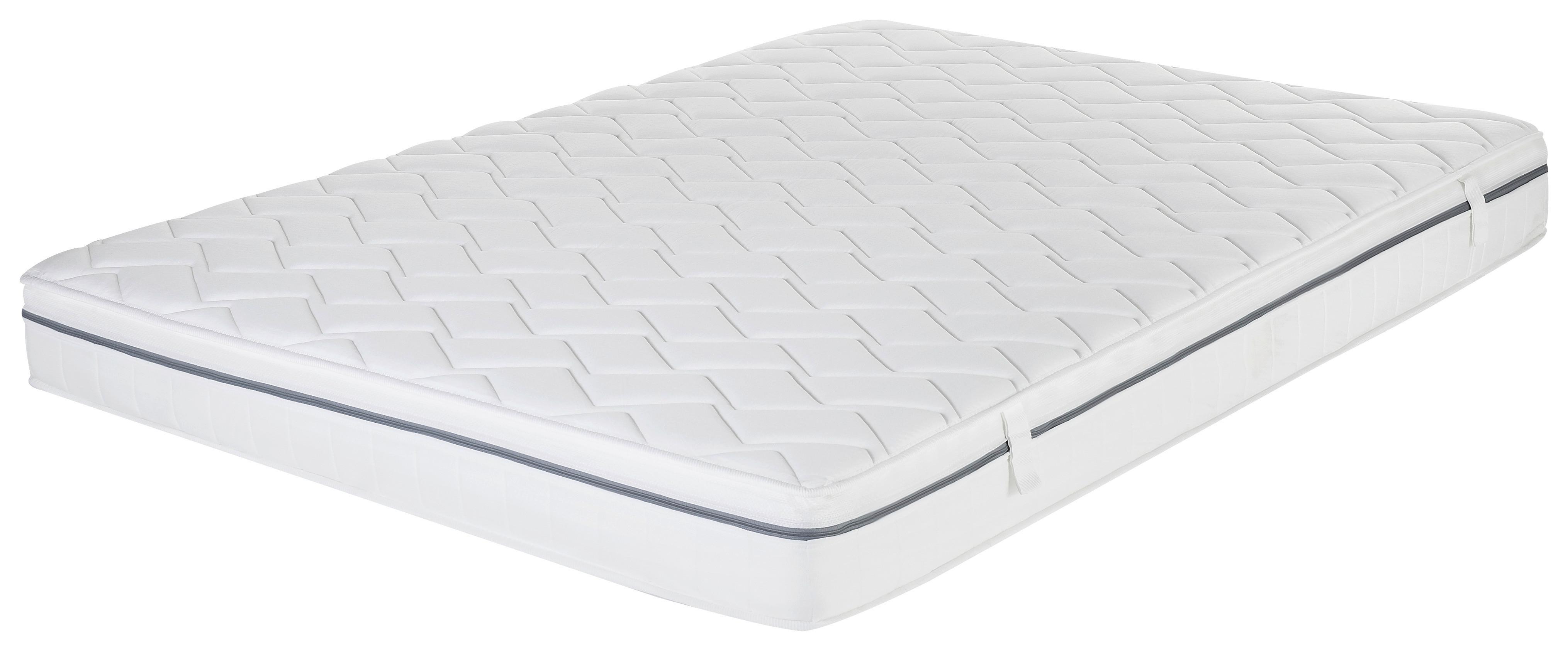 Kaltschaummatratze Air Wave 160x200cm H2/h3 H: 19 Cm - Weiß, Basics, Textil (160/200cm) - MID.YOU