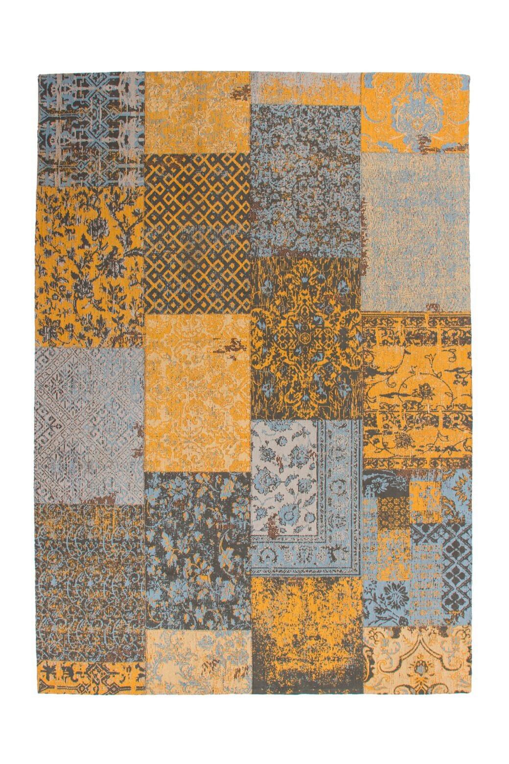 Flachwebteppich Symphony 160 Goldfarben, 200x290 cm - Goldfarben, KONVENTIONELL, Textil (200/290cm)