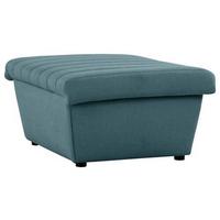Hocker Looks Viii - Petrol/Schwarz, Design, Textil (90/43/105cm) - LOOKS by W.Joop