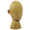 Skulptur Phantom Goldfarben, 11x22 Cm - Goldfarben, Trend, Metall (11/22/14cm) - Kayoom